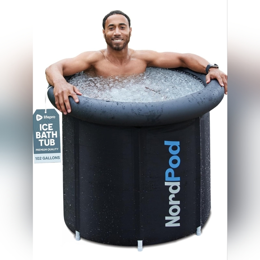 LifePro Cold Plunge Tub 102-Gallon Ice Bath for Athletes, Recovery & Therapy